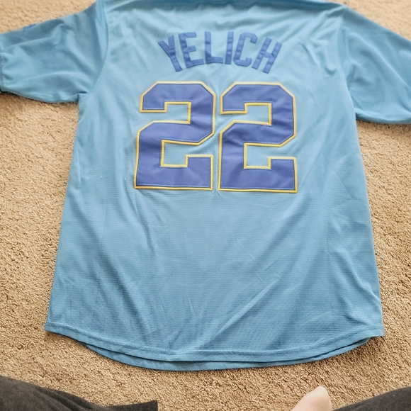 Milwaukee Brewers Yelich Jersey #22 M - Picture 9 of 10